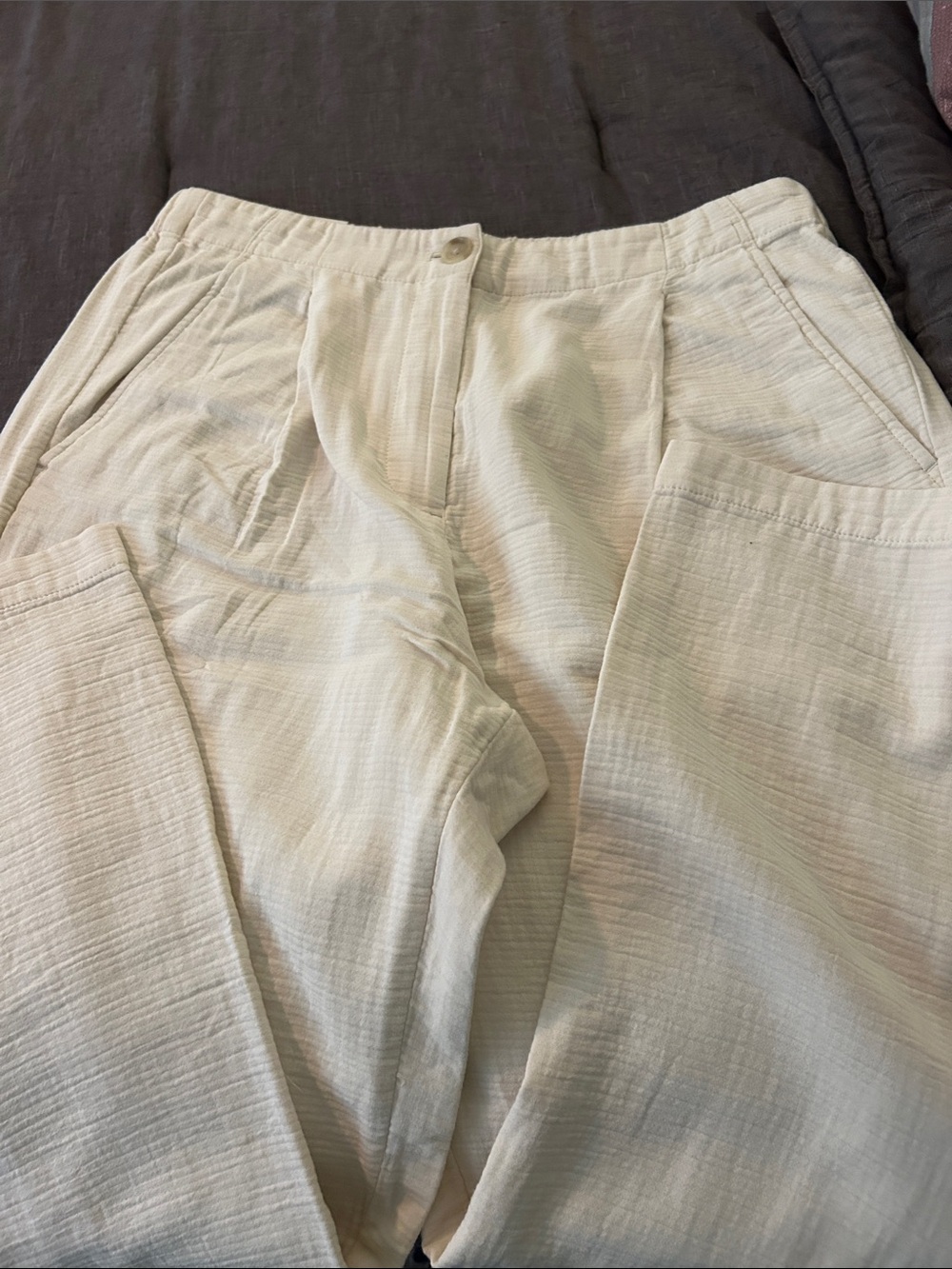 Banana Republic Light Cream Casual Chinos